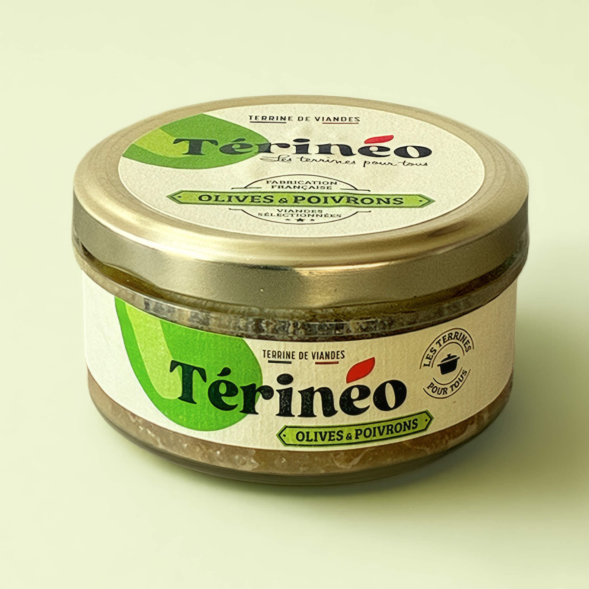 Terrine Viandes, Olives & Poivrons